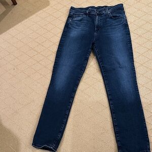 AG Adriano Goldschmied Dark Blue Skinny Jeans